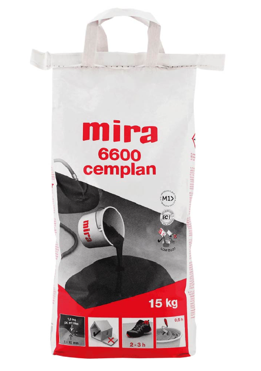 Mira 6600 cemplan Pašizlīdzinoša masa 0-15mm ( uz pasūtijuma)